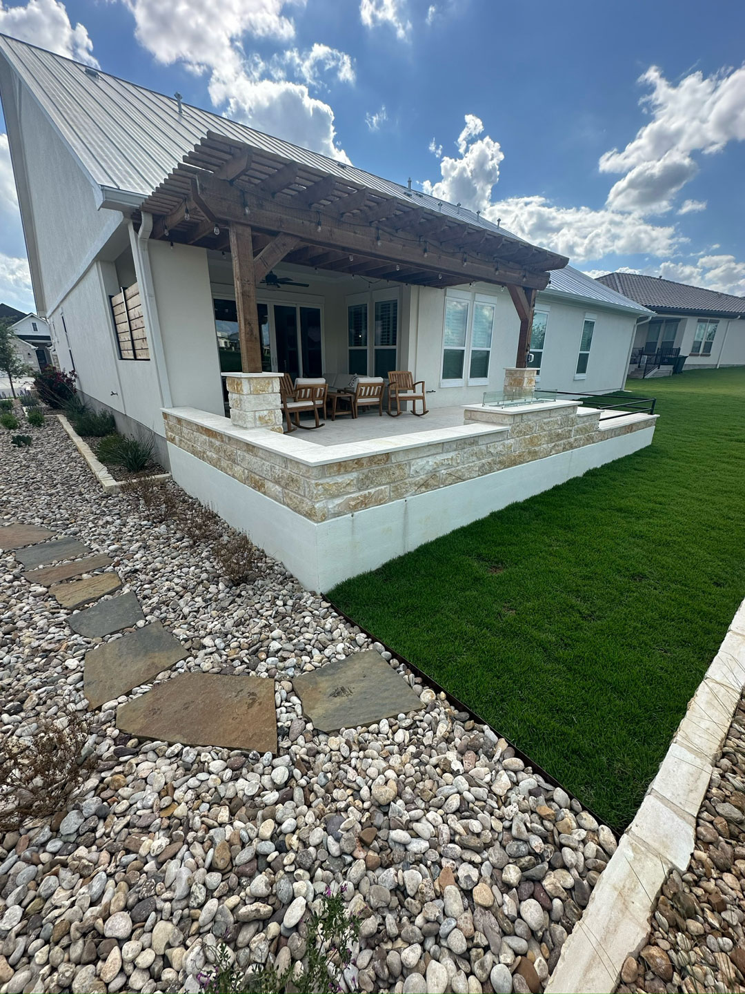 hardscaping and interlock pavers