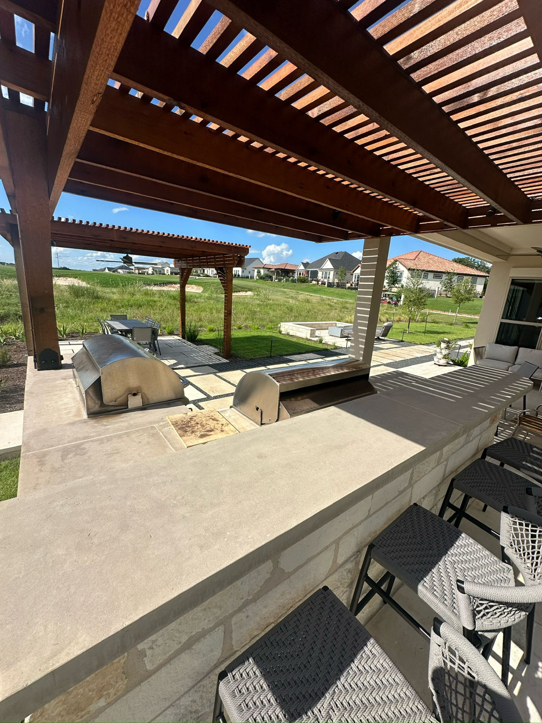 outdoor living spaces